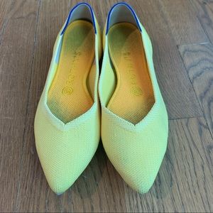 Rothy’s The Point size 7.5 GUC Sunshine